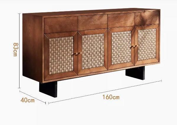 Solid Wood Sideboard Cabinet | DESU - onehappyhome