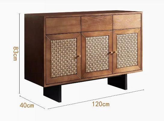 Solid Wood Sideboard Cabinet | DESU - onehappyhome