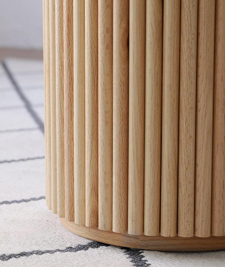 Solid Wood Square-Oval Dining Table | AIKA - onehappyhome
