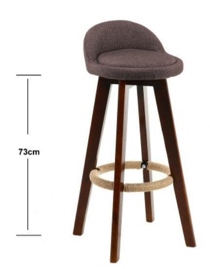 Swivel Bar Chair | CARRIE - onehappyhome