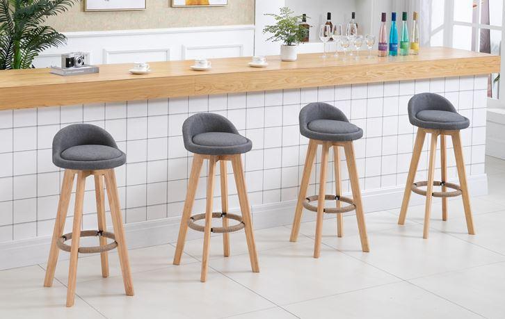 Swivel Bar Chair | CARRIE - onehappyhome