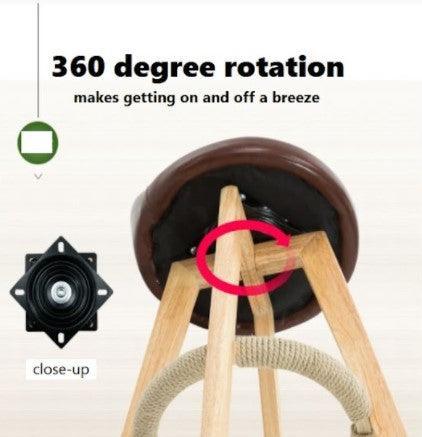 Swivel Bar Chair | CARRIE - onehappyhome