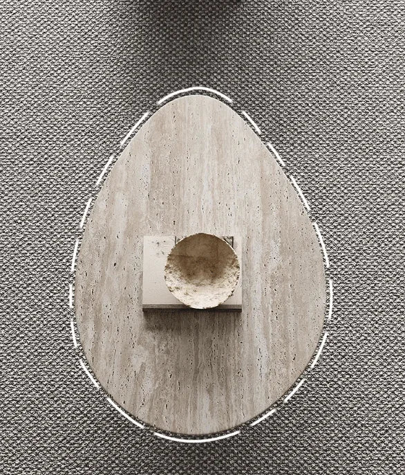 Travertine Coffee Table | SILAS - onehappyhome