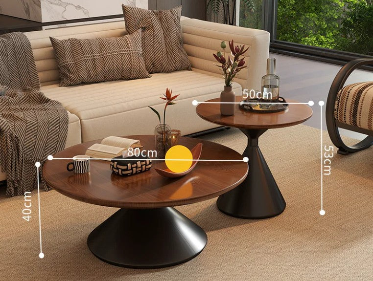 Round Nesting Coffee Table Set | SOUK