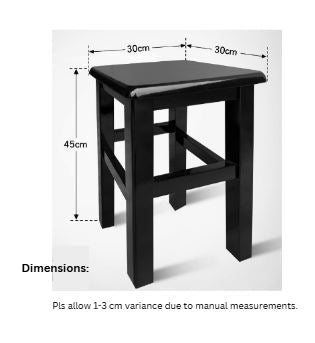 Wood Stool | BEN - onehappyhome