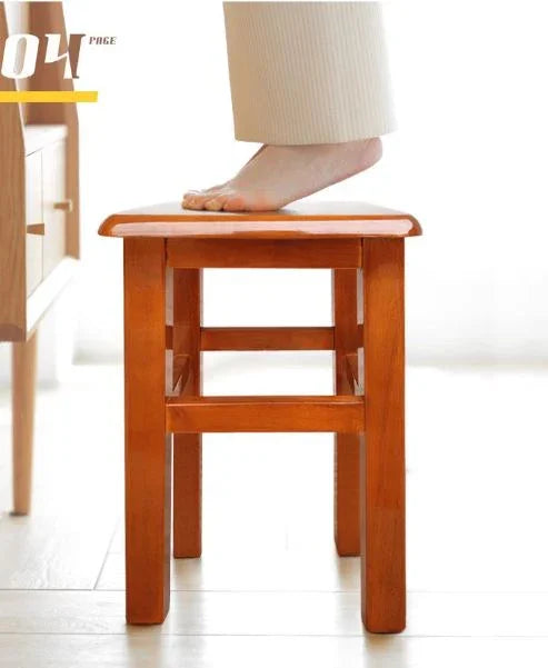 Wood Stool | BEN - onehappyhome