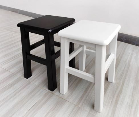 Wood Stool | BEN - onehappyhome