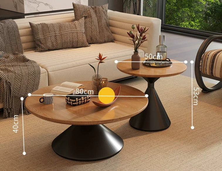 Round Nesting Coffee Table Set | SOUK