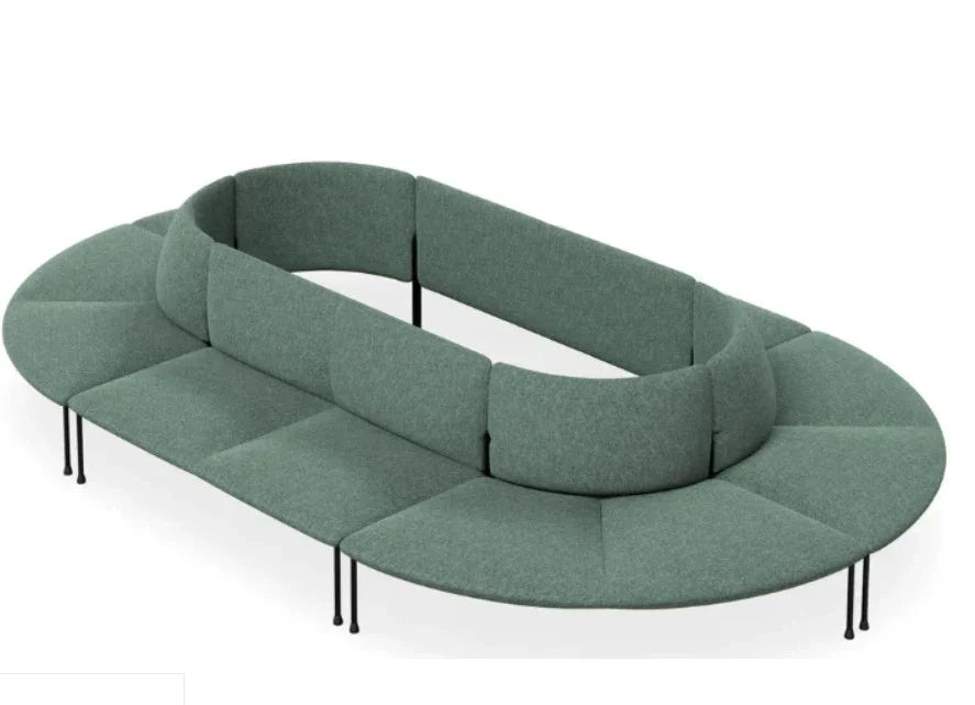 10-Seater Modular Sofa (with space in the middle) | COBY - onehappyhome