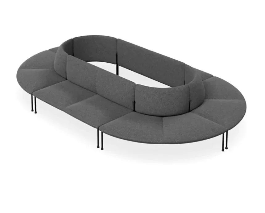 10-Seater Modular Sofa (with space in the middle) | COBY - onehappyhome