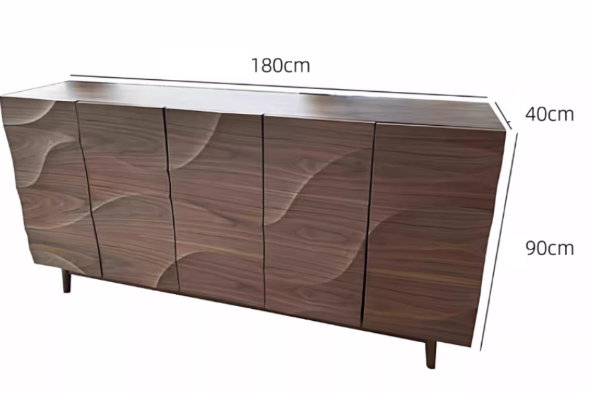 Solid Wood Sideboard Cabinet | ARVID