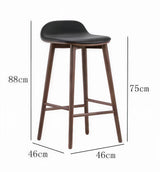 Solid Wood Bar Stool | ALBERT