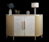 2 Door Shell Sideboard Cabinet | SHUKTI - onehappyhome