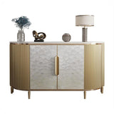 2 Door Shell Sideboard Cabinet | SHUKTI - onehappyhome