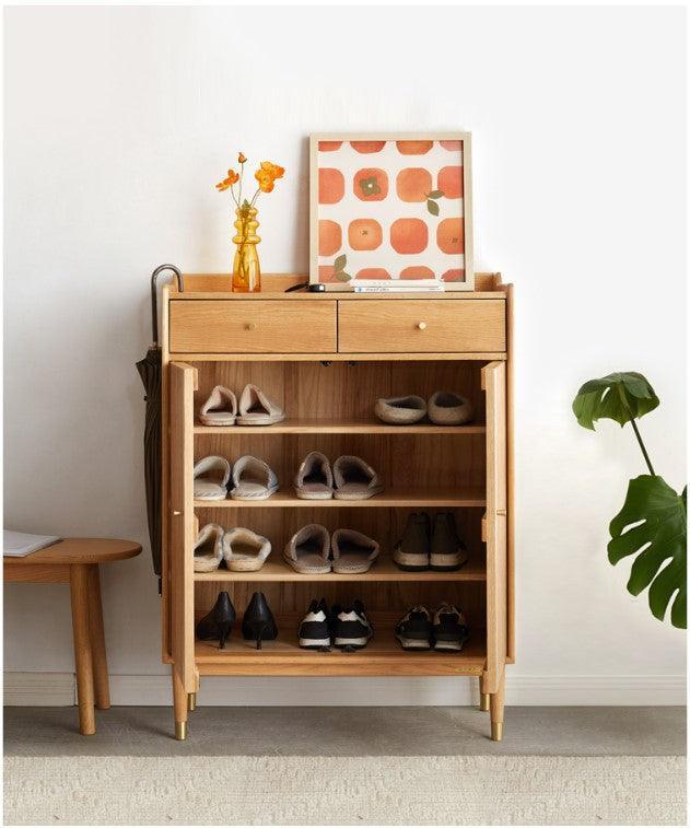 2 Door Shoe Cabinet with Drawers | SIDDH - onehappyhome