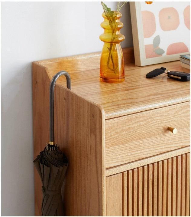 2 Door Shoe Cabinet with Drawers | SIDDH - onehappyhome