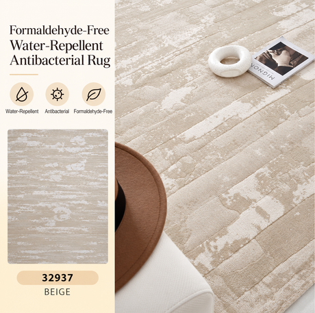 Water-Repellent Textured Rug 33193 -  | NAZRI