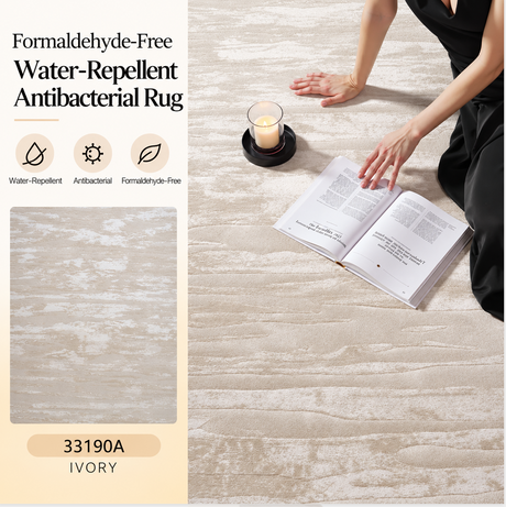 Water-Repellent Textured Rug 33193 -  | NAZRI
