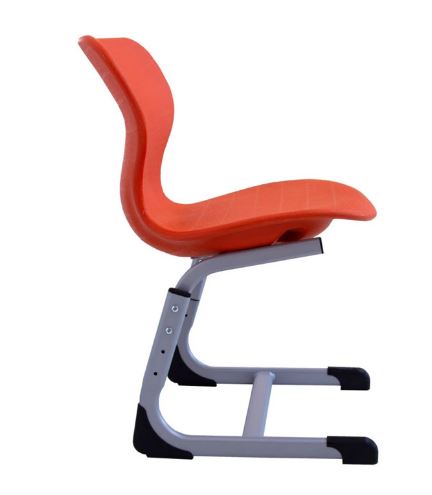 PP student chair with steel legs