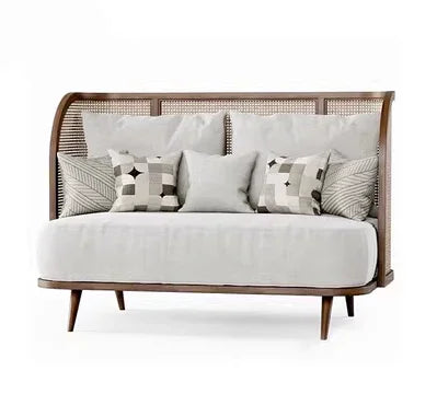 3 seater lounge rattan sofa