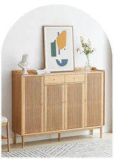 4 Door Shoe Cabinet with Drawers | SIDDH - onehappyhome