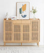 4 Door Shoe Cabinet with Drawers | SIDDH - onehappyhome