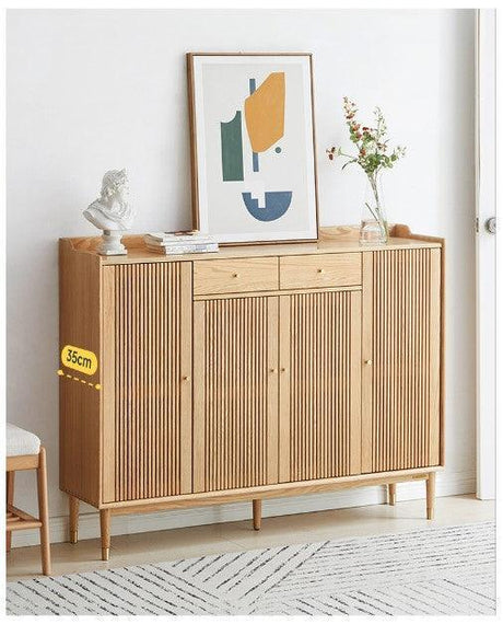 4 Door Shoe Cabinet with Drawers | SIDDH - onehappyhome