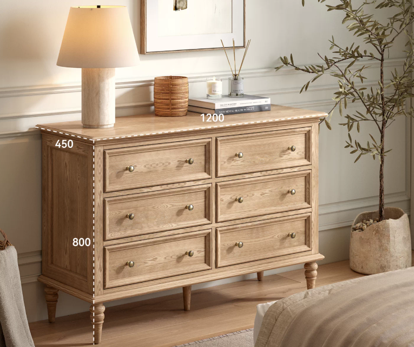 6-Drawer Chest of Drawers | FARIHIN