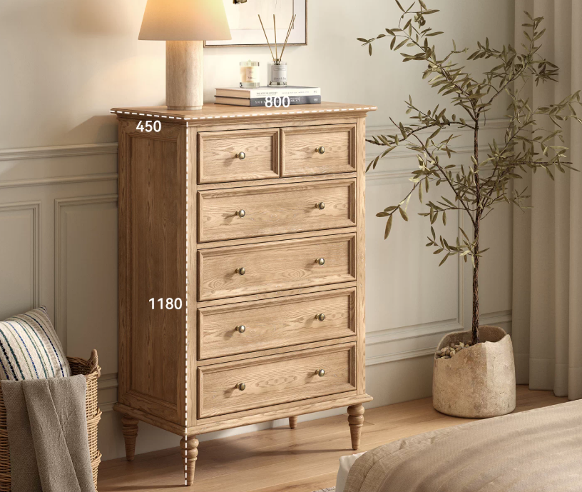 6-Drawer Chest of Drawers | FARIHIN