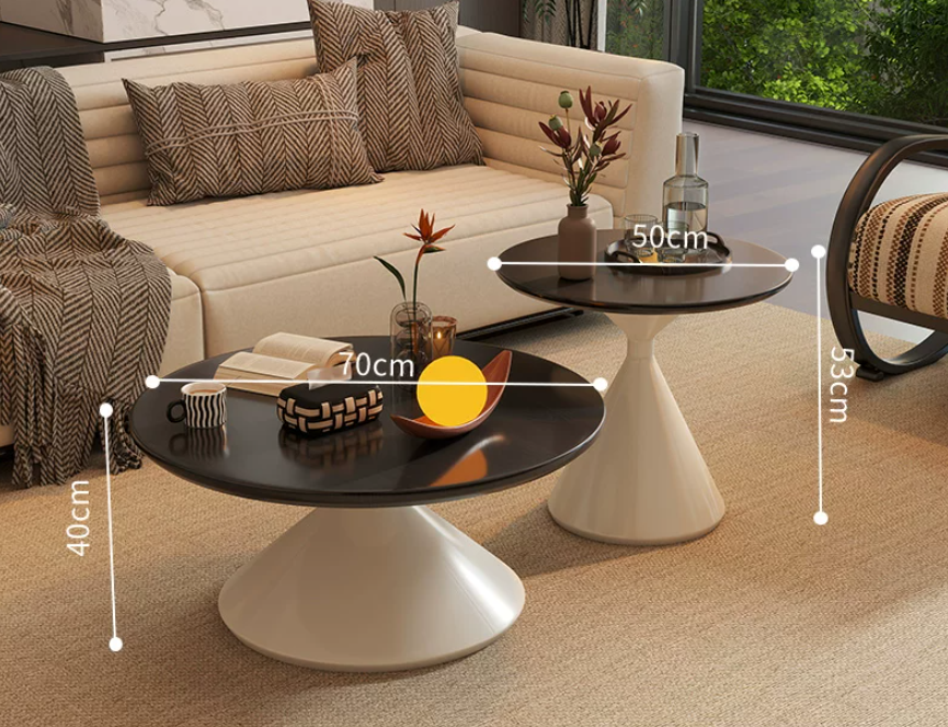 Round Nesting Coffee Table Set | SOUK