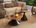 Round Nesting Coffee Table Set | SOUK