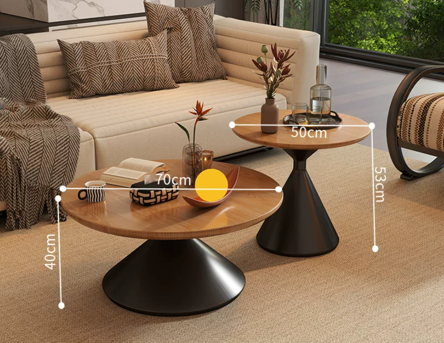 Round Nesting Coffee Table Set | SOUK