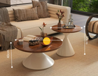 Round Nesting Coffee Table Set | SOUK