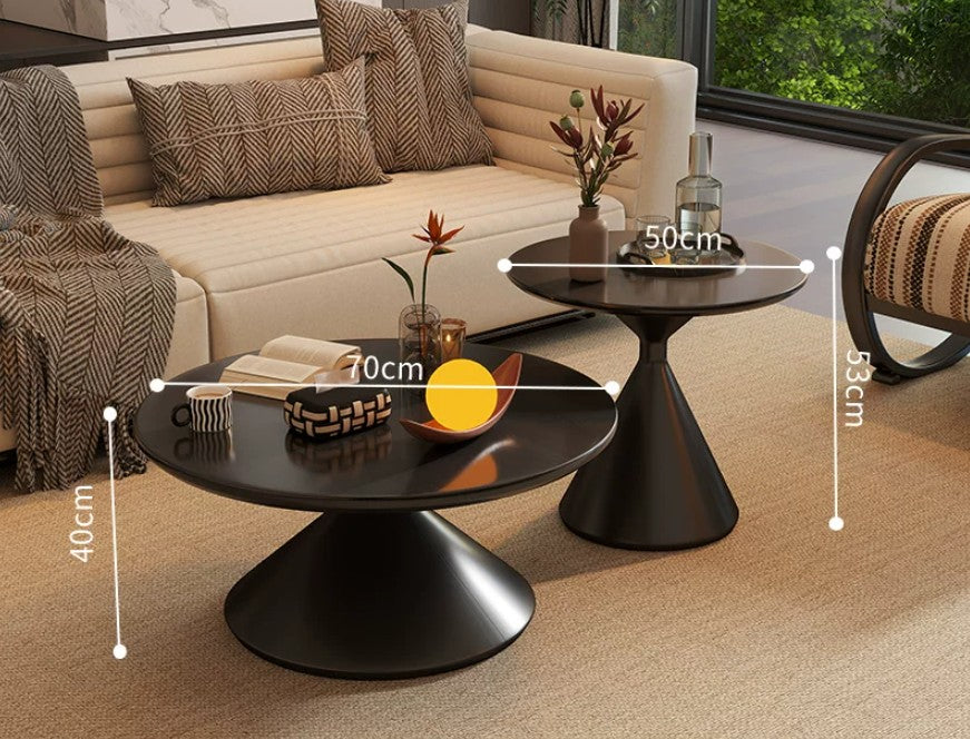 Round Nesting Coffee Table Set | SOUK