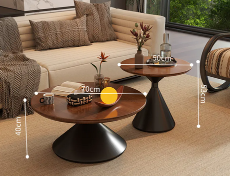Round Nesting Coffee Table Set | SOUK