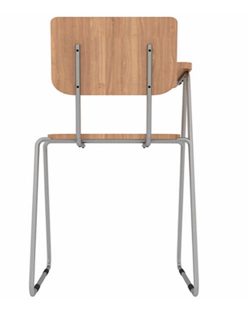 Minimalist School Chair with Writing Board | CHI