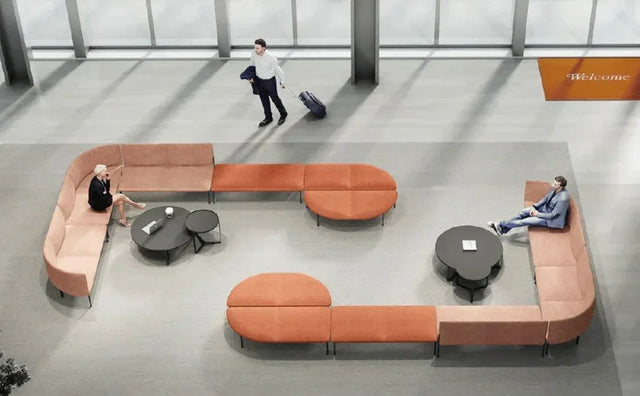 8-Seater Modular Sofa (with space in the middle) | COBY - onehappyhome