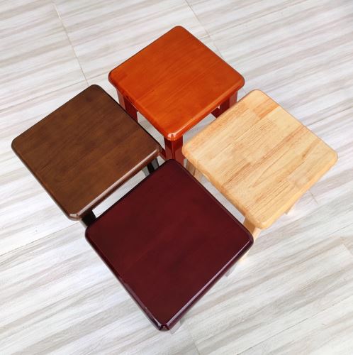 Solid Wood Stool 
