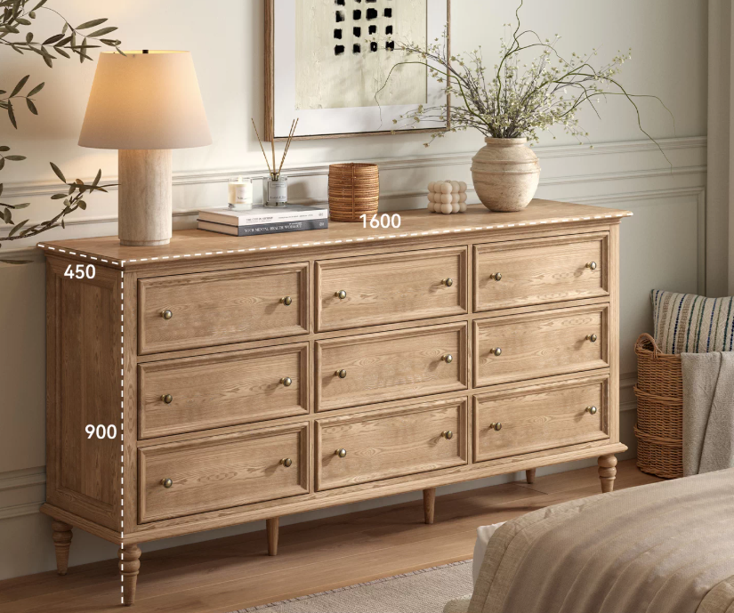 9-Drawer Chest of Drawers | FARIHIN