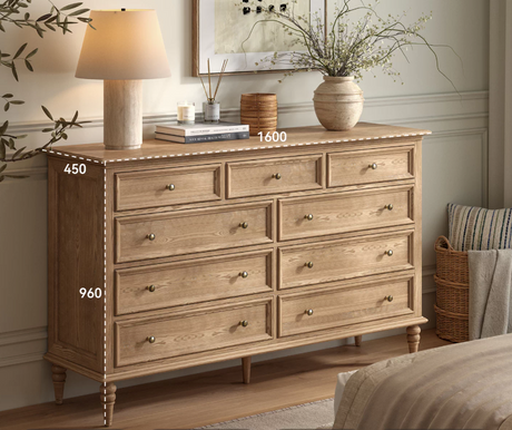 9-Drawer Chest of Drawers | FARIHIN