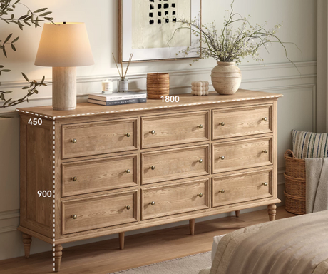 9-Drawer Chest of Drawers | FARIHIN