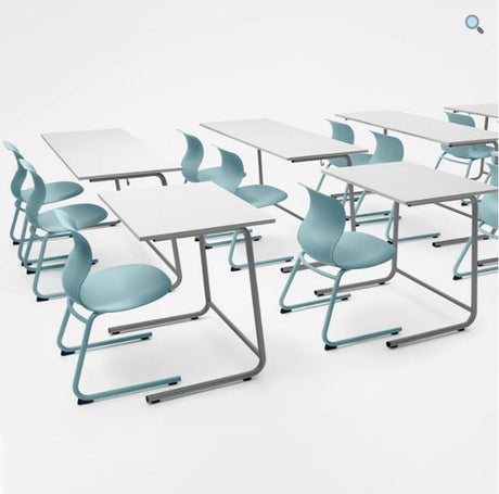 Minimalist Classroom Desk and Chair Set | YEN