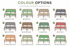 Luca Charlotte Outdoor Bench