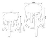 Wicker Outdoor Bar Stool | ARIC