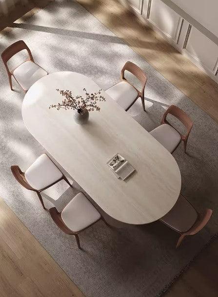 Travertine Dining Table | PAVANA