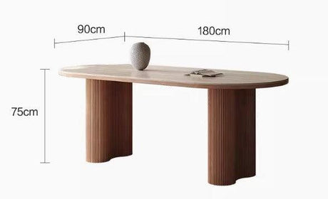 Travertine Dining Table | PAVANA