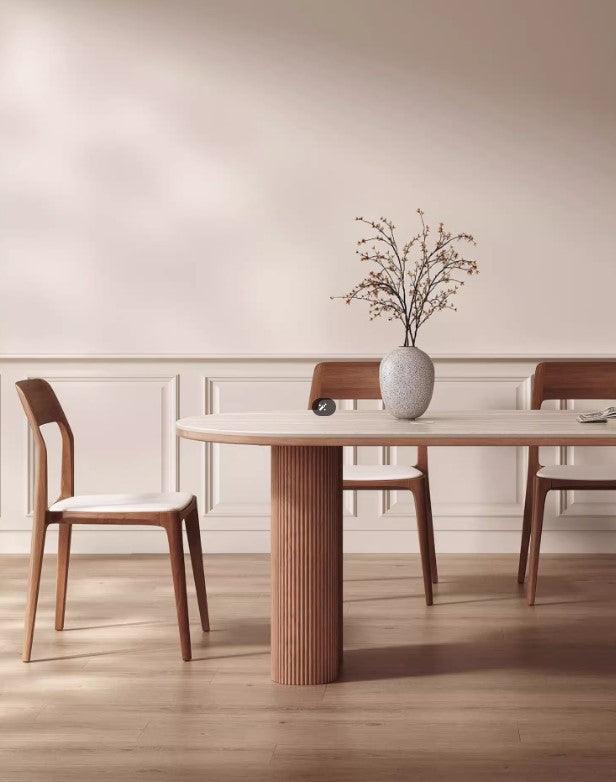 Travertine Dining Table | PAVANA