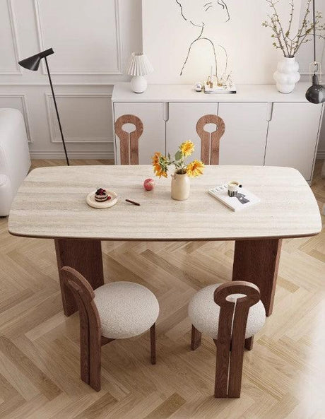 travertine dining table Singapore