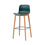 green minimalist bar chair