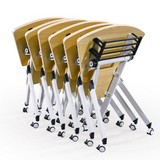 Wood Fan-Shape Collaborative Foldable Table | VINCE